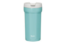 八角形ステンレスタンブラー 350ml レイクグリーン 〈スケーター〉  タンブラー  保温 保冷 フタ付き 奈良県 奈良市 なら 8-054