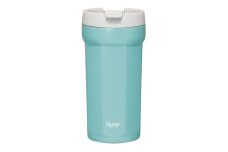八角形ステンレスタンブラー 350ml レイクグリーン 〈スケーター〉  タンブラー  保温 保冷 フタ付き 奈良県 奈良市 なら 8-054