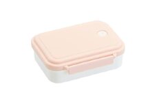 スチーム式  ふっくら 温め 食洗機 レンジ 対応 抗菌 弁当箱 大人 一段 スケーター  【お弁当箱 1段 ランチ 食洗機OK】くすみ カラー ピンク 奈良県 奈良市 なら 5-062 657139