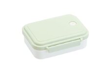 スチーム式  ふっくら 温め 食洗機 レンジ 対応 抗菌 弁当箱 大人 一段 スケーター  【お弁当箱 1段 ランチ 食洗機OK】くすみ カラー グリーン 緑 奈良県 奈良市 なら 5-063 657122