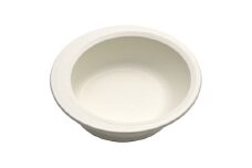 すくいやすいボウル 【電子レンジ 食洗機 対応 バイオマス CO2削減】食器 皿 プラスチック 割れにくい 丈夫 バイオマス原料使用  NPLS1B クリーム ホワイト 奈良県 奈良市 なら 3-014 653544 