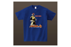 ナライガー Tシャツ XLサイズ ブルー 片面プリント 非売品（ふるさと納税限定デザイン） 奈良県 奈良市 なら 23-016