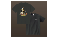 ナライガー Tシャツ 120サイズ ブラック 両面プリント 非売品（ふるさと納税限定デザイン） 奈良県 奈良市 なら 27-032