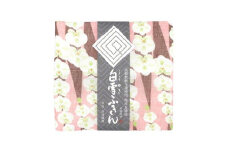 白雪友禅ふきん 胡蝶蘭2枚セット（ピンク・ブルー） ふきん 布巾 台拭き キッチンクロス 友禅染め 蚊帳生地 吸湿 保湿 ふんわり ハンカチ タオル おしぼり 返礼品 寄付 お絞り 食器拭き 贈り物 ギフト プレゼント なら 奈良県 奈良市 3-005