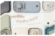 首かけハンディーファン 〈ライズクリエイション atRise〉5way ハンディファン 【ソラ】離乳食 冷ます 首かけ 卓上扇風機 首掛け扇風機 小型扇風機 携帯扇風機 首かけ扇風機 扇風機 ネッククーラー 卓上 2025 スマホスタンド スタンド 奈良県 奈良市 なら 6-074