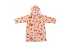 レインコート キッズ  ＜バーガーコンクス BURGER CONX＞ 男の子 女の子 リュック 対応 110 120 かわいい カッパ 雨合羽 防水 スケーター〈skater〉 奈良県 奈良市 なら 7-223
