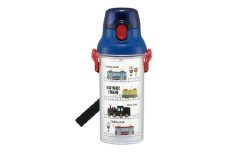 健康クリアマーカーボトル 480ml スケーター〈skater〉 TRAIN 水筒 ボトル 水分補給 メモリ付き プッシュ式 軽量 ショルダー お名前シール ダイレクト 食洗器対応 クリア 子供 こども キッズ  奈良県 奈良市 なら 5-086