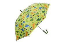 子供 日傘 晴雨兼用 【50cm】 手開き 5歳 6歳 7歳 8歳 小学校 小学生 通学 おしゃれ かわいい スケーター ubsr1【子ども キッズ キャラクター 子供用 暑さ対策グッズ 誕生日 日傘ディノサウルス 恐竜 ダイナソー 男の子 男子】 奈良県 奈良市 なら 6-324
