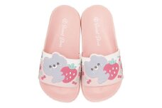 キッズ シャワー サンダル【15.0cm】 子供 こども かわいい 夏 海 ビーチ スケーター skater  Sweet Bear クマ くま 女の子 女子【プール 海水浴 子ども キャラクター】 奈良県 奈良市 なら 4-063