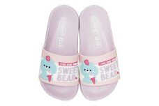 キッズ シャワー サンダル【18.0cm】 子供 こども かわいい 夏 海 ビーチ スケーター skater Sweet Bear クマ くま 女の子 女子【プール 海水浴 子ども キャラクター】 奈良県 奈良市 なら4-078
