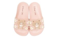 キッズ シャワー サンダル【15.0cm】 子供 こども かわいい 夏 海 ビーチ スケーター skater Bear Cafe クマ くま 女の子 女子【プール 海水浴 子ども キャラクター】 奈良県 奈良市 なら 4-064