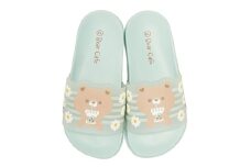キッズ シャワー サンダル【18.0cm】 子供 こども かわいい 夏 海 ビーチ スケーター skater Bear Cafe クマ くま 女の子 女子【プール 海水浴 子ども キャラクター】 奈良県 奈良市 なら 4-079