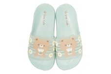 キッズ シャワー サンダル【19.0cm】 子供 こども かわいい 夏 海 ビーチ スケーター skater Bear Cafe クマ くま 女の子 女子【プール 海水浴 子ども キャラクター】 奈良県 奈良市 なら 4-082