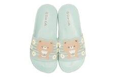 キッズ シャワー サンダル【20.0cm】 子供 こども かわいい 夏 海 ビーチ スケーター skater Bear Cafe クマ くま 女の子 女子【プール 海水浴 子ども キャラクター】 奈良県 奈良市 なら 4-085