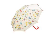 子ども傘 45cm はたらくクルマ 子供 子供用傘 長傘 かさ カサ 雨傘 キッズ こども 子ども クルマ 車 男の子 男子【小学生 幼稚園 ジャンプ傘 雨の日 ジャンプ式 ワンタッチ 通学 通園】 奈良県 奈良市 なら 5-089