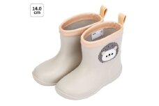 ワッペン 付き レインブーツ【14cm】 長靴 キッズ 子供 おしゃれ かわいい スケーター skater Pompon's ハリネズミ はりねずみ 動物 キャラクター【 反射テープ付き ながぐつ 雨具 雨の日】 奈良県 奈良市 なら 5-126