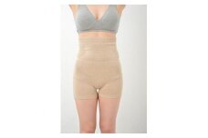 日本製 オーガニックコットン 腹巻パンツ1分丈 ナチュラル  ＜610-7239＞【1088660】