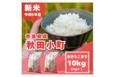 ＜令和6年産＞奈良県産 あきたこまち 精米 10kg ( 5kg×2 )【1457054】