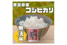 ＜毎月定期便＞奈良県産「無洗米」コシヒカリ　5kg×全12回【4013955】