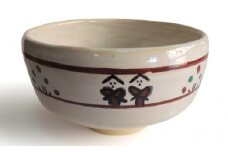 奈良絵抹茶茶碗 [№5990-0033]