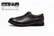 倭イズム ( ヤマトイズム ) 鹿革 シューズ 紳士靴 YA3300 （ ブラック ） 23.5cm [№5990-7942]0326
