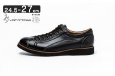 倭イズム ( ヤマトイズム ) 鹿革 シューズ 紳士靴 YA3300 （ ブラック ） 25.5m [№5990-7946]0326