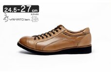 倭イズム ( ヤマトイズム ) 鹿革 シューズ 紳士靴 YA3300 （ ライトブラウン ） 23.5cm [№5990-7950]0327