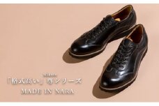 倭イズム 鹿革紳士靴　YA3301　ﾌﾞﾗｯｸ 24.0ｃｍ [№5990-7967]0329