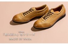 倭イズム 鹿革紳士靴　YA3301　ﾗｲﾄﾌﾞﾗｳﾝ 24.5ｃｍ [№5990-7976]0330