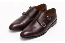 紳士靴KEITHVALLER U.K. LONDON革底マッケイ製法 オールレザーKV-065茶色27.0cm [№5990-5799]0627