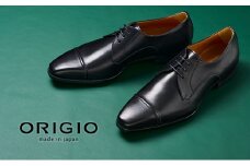 ORIGIO オリジオ 牛革ビジネスシューズ 紳士靴 ORG101（ブラック）【ファッション・靴・シューズ・革製品・革靴】27.0cm [№5990-5871]0641