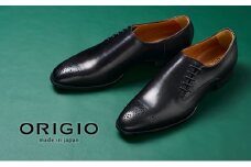 ORIGIO オリジオ 牛革ビジネスシューズ 紳士靴 ORG102（ブラック）【ファッション・靴・シューズ・革製品・革靴】27.0cm [№5990-5883]0643
