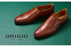 ORIGIO オリジオ 牛革ビジネスシューズ 紳士靴 ORG102（ブラウン）【ファッション・靴・シューズ・革製品・革靴】26.0cm [№5990-5887]0644