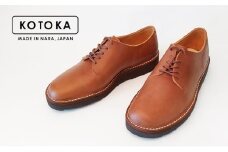 KOTOKA ( コトカ ) 婦人靴 一枚革 ダービー KTO2006L 24.0cm( ライトブラウン ) 【 ファッション 靴 シューズ 雑貨 日用品 牛革 】 【 お洒落 レザーシューズ 快適 レディース 】 [№5990-6291]0745