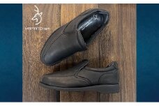 倭イズム ( ヤマトイズム ) 鹿革 4E シューズ 紳士靴 YAN221 （ ブラック ） 26.5cm【 ファッション 靴 シューズ 革製品 革靴 】 【 お洒落 レザーシューズ やわらかい 快適 履き心地 】 [№5990-6879]0866