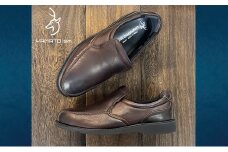 倭イズム ( ヤマトイズム ) 鹿革 4E シューズ 紳士靴 YAN221 （ ダークブラウン） 25.5cm【 ファッション 靴 シューズ 革製品 革靴 】 【 お洒落 レザーシューズ やわらかい 快適 履き心地 】 [№5990-6883]0867