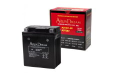 AQUADREAM PLATINUM バイク用バッテリー 液入充電済 ADTX7L-BS/8V 1個【1608734】