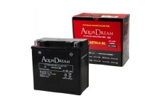 AQUADREAM PLATINUM バイク用バッテリー 液入充電済 ADTX14-BS 1個【1608769】