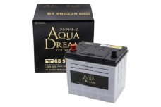 AQUADREAM GOLD 自動車始動用バッテリー 充電制御車対応  90D23R 1個【1608299】