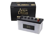 AQUADREAM GOLD 自動車始動用バッテリー 大型業務車両用  150E41L 1個【1608306】