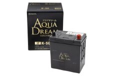AQUADREAM GOLD 自動車始動用バッテリー ISS車対応  K-50 1個【1608319】
