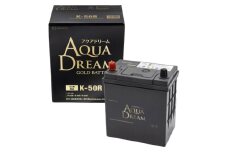 AQUADREAM GOLD 自動車始動用バッテリー ISS車対応  K-50R 1個【1608327】