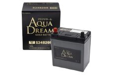 AQUADREAM GOLD ハイブリッド車補機用バッテリー S34B20R 1個【1608382】