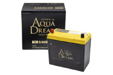 AQUADREAM GOLD ハイブリッド車補機用バッテリー S46B24R 1個【1608386】