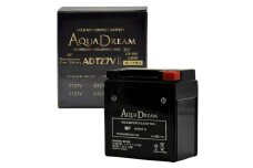 AQUADREAM GOLD バイク用バッテリー 液入充電済 ADTZ7V II 1個【1641566】