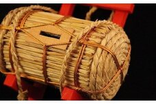 AD-4.【商売繁盛を祈る】わらしべ貯金箱（壁掛用）