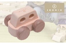 BD-4.【檜のおもちゃ】オルゴールカー MUSIC CAR