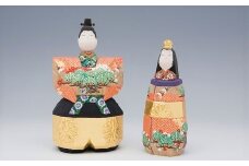 PG-2.【桃の節句のお祝いに】奈良一刀彫　雛人形　山の辺　5号