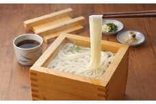 AB-42.【ノンオイル製法】吉野葛入り細うどん＆そうめんセット　（NDYU-2K）