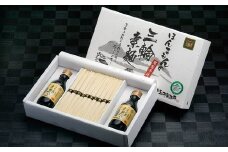 AE-33.【ほんまもん三輪素麺と無添加つゆ】素麺つゆセット　紙箱入
